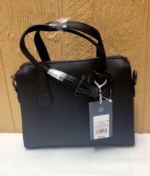 Universal Thread Goods Co Handbag with Shoulder Strap Black Small 9.5"x8"x3"